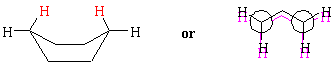 boat cyclohexane