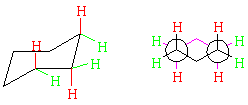 chair cyclohexane