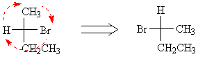 3-point rotation of Fischer projection