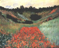 Claude Monet, 'Poppy fields near Giverny'