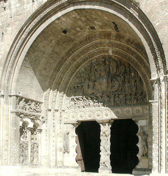 ArtStation - Romanesque Tympanum - 12th Century