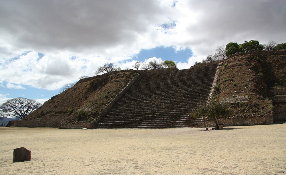 Images of the archaeological ruins of Monte Alban, Oaxaca, Mexico
